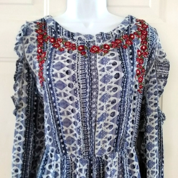 CHEROKEE Floral Dress. Size 3x/3EG - Picture 2 of 12